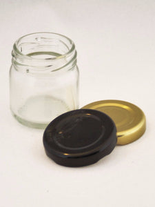 Jar, 40ml Round Glass, 43mm Twist finish